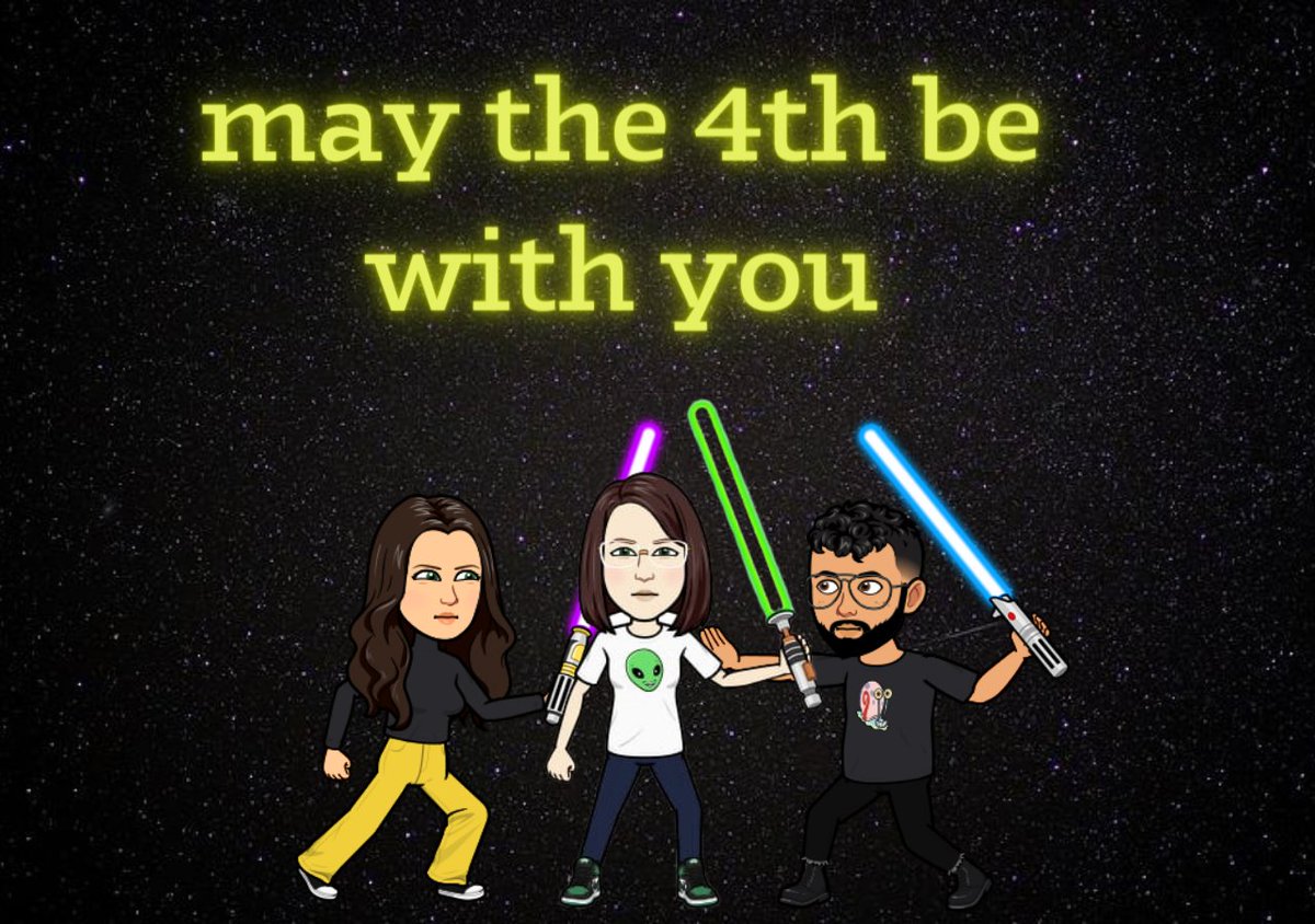 ¡Feliz día Star Wars terrícolas! #MayThe4thBeWithYou #StarWarsDay