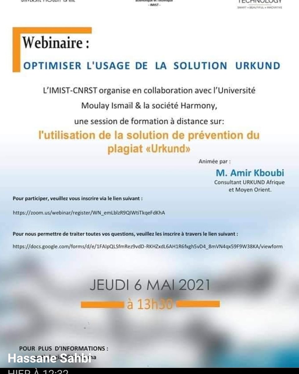 Universite Moulay Ismail Umi Meknes Twitter