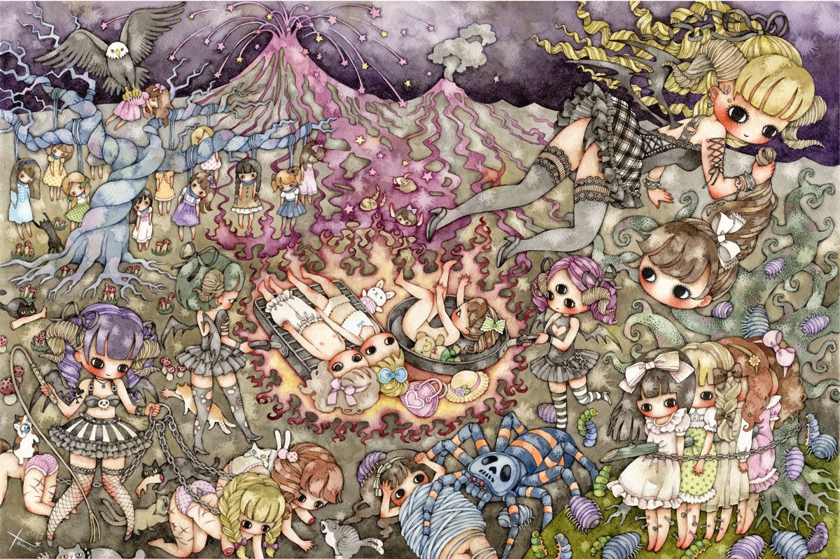 Twoucan たま 少女主義的水彩画家 Tama3xxx Twoucan たま 少女主義的水彩画家 Tama3xxx