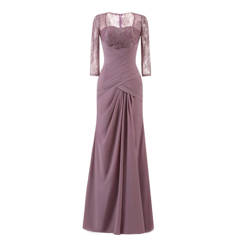 FashionNoteMe's tweet image. Elegant Lace Pleat Lavender Purple Vintage Long Evening Bridesmaid Dress - uniqistic.com/shop/wedding/b…