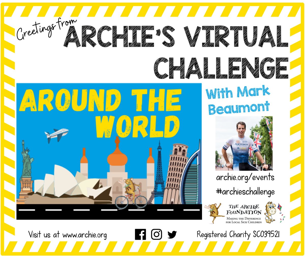 Pedal to help raise vital funds <a href="/MrMarkBeaumont/">Mark Beaumont</a> around the world challenge
<a href="/deesidethistle/">Deeside Thistle CC</a> <a href="/GCP_JustGoRide/">GrampianCyclePartnership</a> <a href="/ScottishCycling/">Scottish Cycling</a> <a href="/BritishCycling/">British Cycling</a> <a href="/VeloVixenUK/">VeloVixen - Home of Women's Cycling Kit</a>    <a href="/EvansCycles/">Evans Cycles</a> <a href="/BikeRemedy/">Bike Remedy</a> <a href="/TourofBritain/">Lloyds Tour of Britain</a> @velouk <a href="/DistilleryBikes/">Colin Sim 🥃</a> <a href="/CyclingJohnH/">🏴󠁧󠁢󠁳󠁣󠁴󠁿 John Hunter 🏴󠁧󠁢󠁳󠁣󠁴󠁿 💙</a> <a href="/CyclingUKScot/">Cycling UK in Scotland</a>