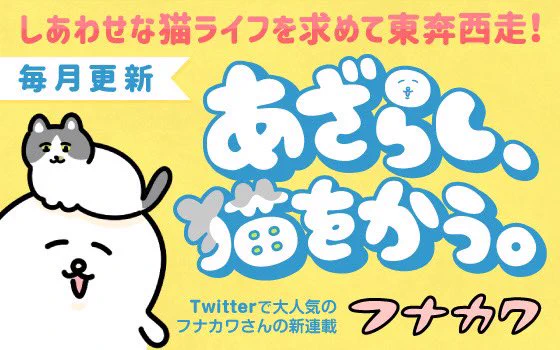 文春オンラインにて連載中「あざらし、猫をかう。」3話が更新されました!✨🐈🦭✨

つつぎはこちら👇
https://t.co/donnntKyqG 