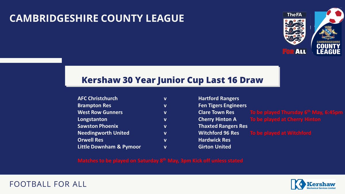 We’ve been drawn against <a href="/FcGirton/">Girton United FC</a>  for our last 16 game in the COVID Cup after making it through our group.. looking forward to a tough game this Saturday, 3pm kick off at Pymoor ⚽️ #Bobble #Swifts