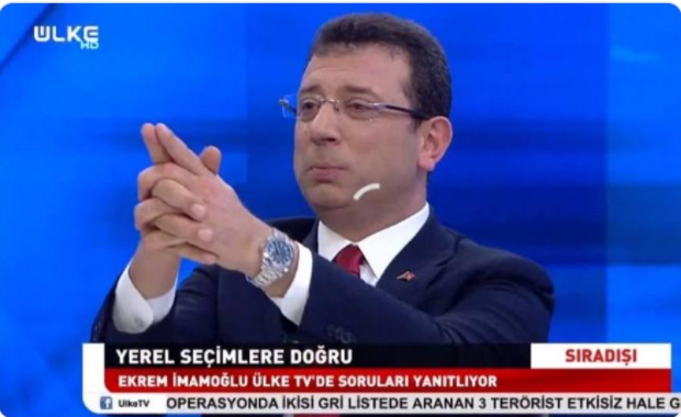 Canlı yayına gizlice silah sokan Ekrem İmamoğlu'na bir soruşturma daha.....