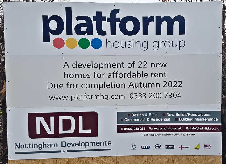 Nottsdeveloper's tweet photo. New homes for Platform housing group about to start https://t.co/ewUx2jCZYJ