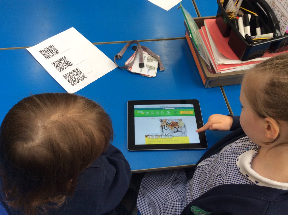 ASALeavers261's tweet photo. We got an amazing letter from some zoo keepers asking us to write a fact file for each animal in their zoo! We put our ICT skills to the test during English, by using iPads to research facts about animals. QR codes were used for ease and we learnt a new skill.#ASAComputing π
ππ€© https://t.co/dQFzr1qvGw