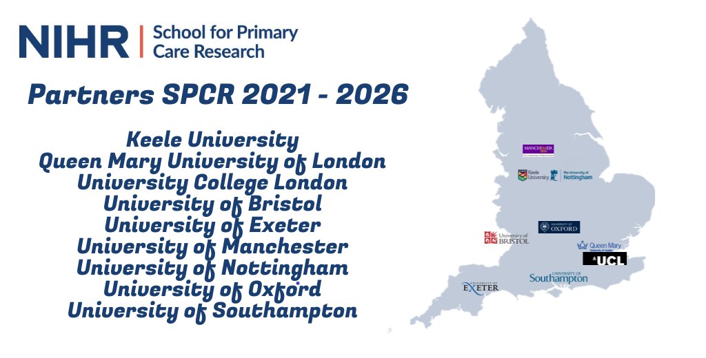 In April the School started with its fourth contract and welcomed two new partners to its network @UoEAPEx and @QMUL. We also look forward to keep working with @KeeleMedSchool @PrimaryCareMcr @capcbristol @UoS_PrimaryCare @OxPrimaryCare @UCL_PCPH @MedicineUoN