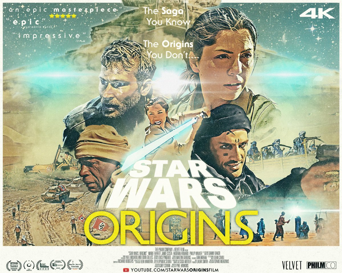 Origins Film (@originsfilm) on Twitter photo #MayThe4thBeWithYou on this #StarWarsDay. Check out STAR WARS: <a href="/OriginsFilm/">Origins Film</a> our "award-winning, Mark Hamill approved, “epic masterpiece” Star Wars Fan Film"
youtu.be/SVSox0qApO4
#StarWars #StarWarsDay2021 #StarWarsFanFilm #MayThe4thBeWithYou on this #StarWarsDay. Check out STAR WARS: <a href="/OriginsFilm/">Origins Film</a> our "award-winning, Mark Hamill approved, “epic masterpiece” Star Wars Fan Film"
youtu.be/SVSox0qApO4
#StarWars #StarWarsDay2021 #StarWarsFanFilm
