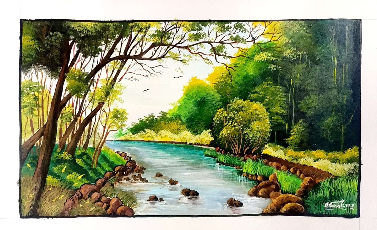 Kalasamrat's tweet photo. My new art work
Nature's O canvas
#artist Art Deco #artistmagazine #art #artistsnetwork #exhibition #landscapeartist https://t.co/Pv7doAZTdz
