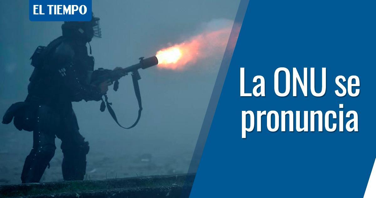 ⚠️ La ONU y la UE condenan "el uso excesivo de la fuerza" durante las manifestaciones en Colombia. Aseguraron estar alarmados por lo sucedido durante la noche de este lunes en Cali. Le contamos ► bit.ly/3h1uEbh