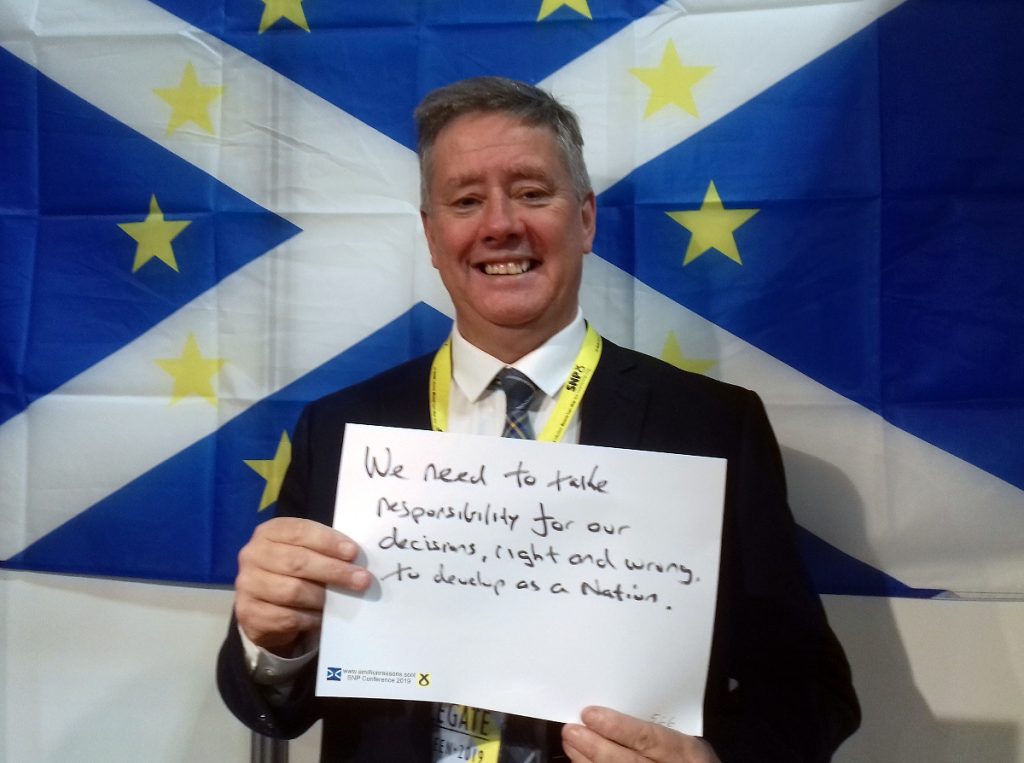 MillionScottish's tweet photo. Keith Brown and Mhairi Black are perfectly clear. With the question of independence on the table, do what you can to make it impossible for Boris Johnson to deny our future. Go to https://t.co/Um90vqnzzA for more.

#SP21 #BothVotesSNP #BothVotesYes @KeithBrownSNP @MhairiBlack https://t.co/1PZ5quvtNM