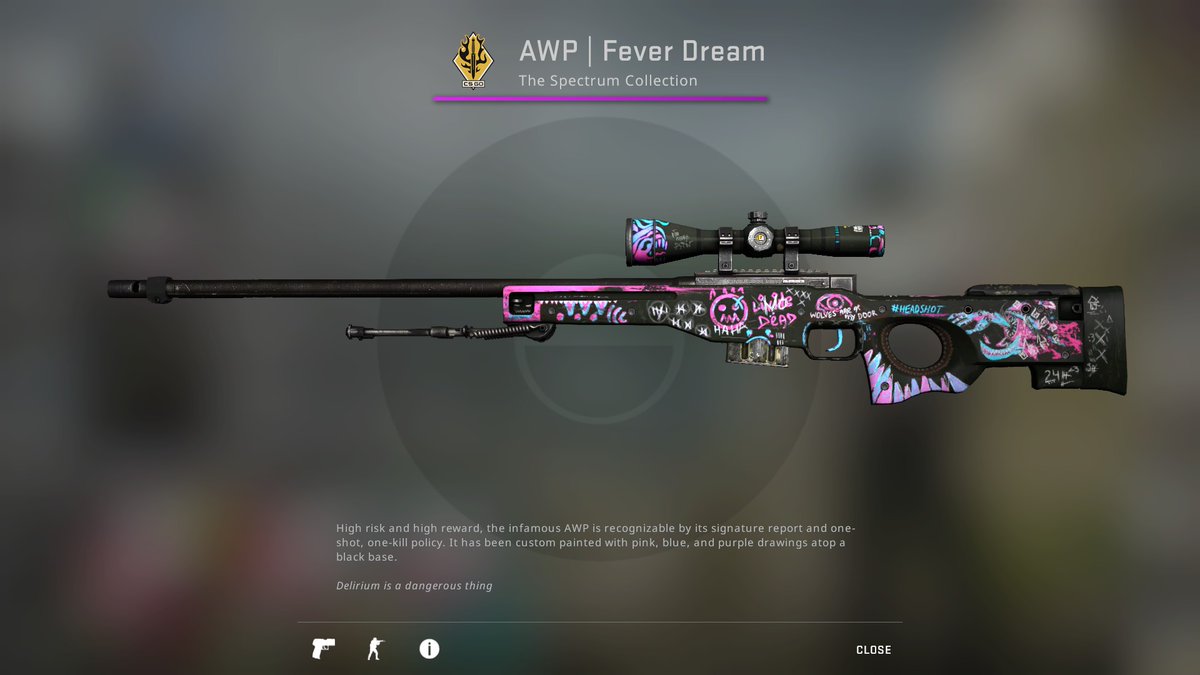 Awp fever dream sticker фото 107