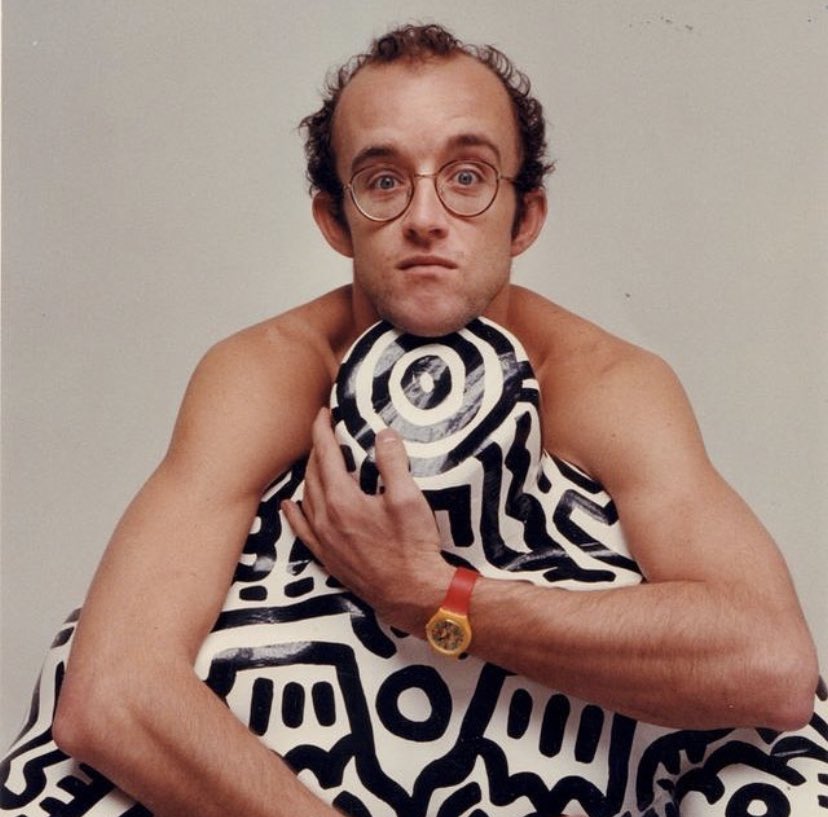 Happy 63rd Birthday Keith Haring     