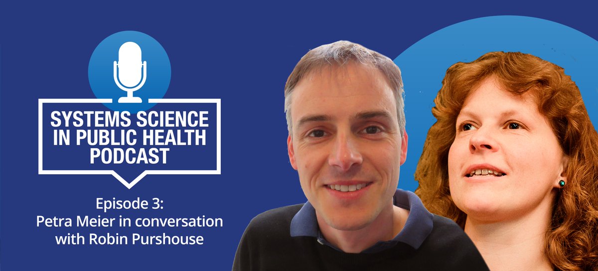 SIPHER Consortium (@sipherc) on Twitter photo 🎙️New podcast out today!
🎧Listen to the third episode of the Systems Science in Public Health Podcast where host @pmeierprof speaks to Robin Purshouse, Co-Director of the SIPHER Consortium and Professor of Decision Sciences <a href="/sheffielduni/">The University of Sheffield</a> ➡️bit.ly/3tmhhF7
<a href="/ShefACSE/">ACSE at Sheffield</a> 🎙️New podcast out today!
🎧Listen to the third episode of the Systems Science in Public Health Podcast where host @pmeierprof speaks to Robin Purshouse, Co-Director of the SIPHER Consortium and Professor of Decision Sciences <a href="/sheffielduni/">The University of Sheffield</a> ➡️bit.ly/3tmhhF7
<a href="/ShefACSE/">ACSE at Sheffield</a>