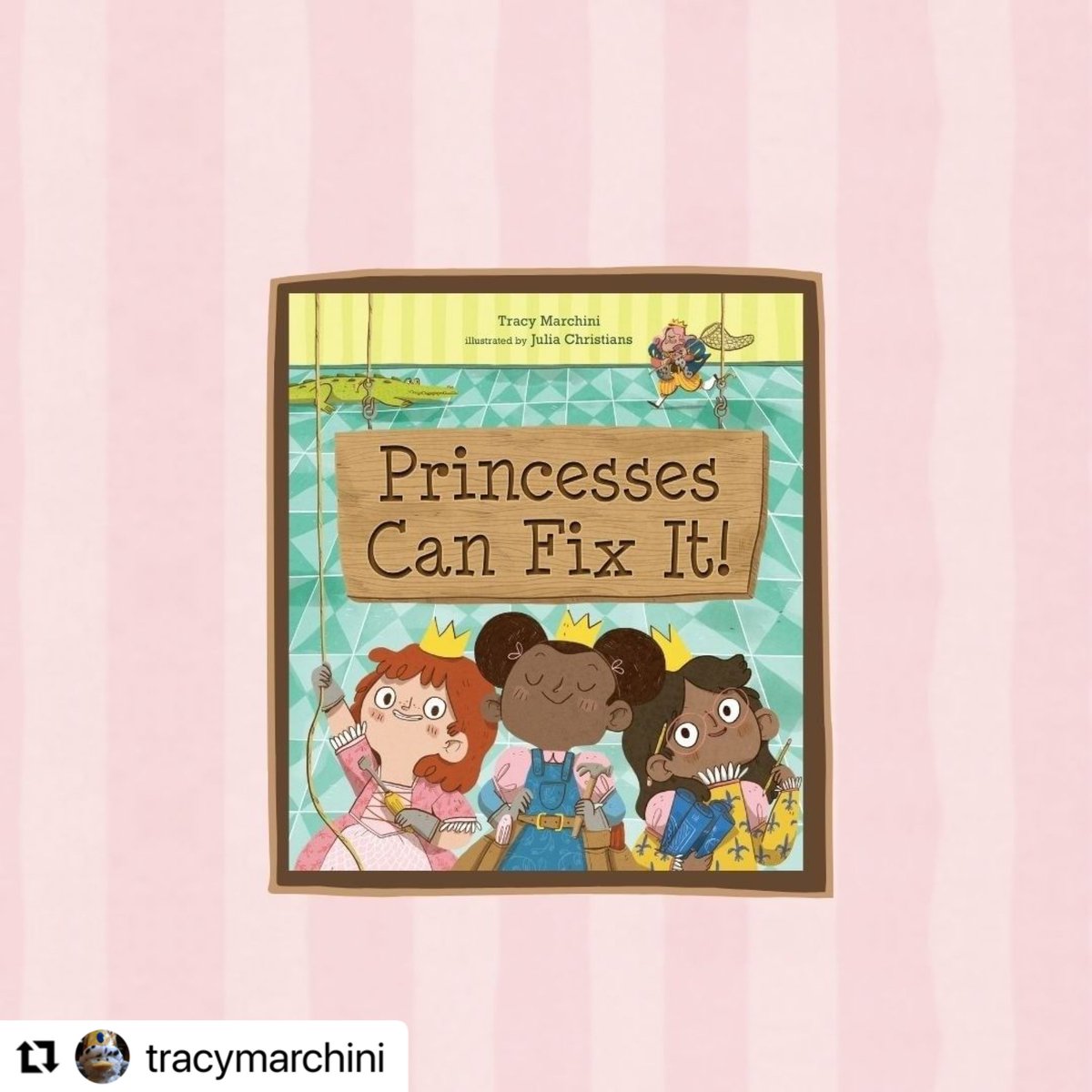 bookendslit's tweet image. We are thrilled to congratulate our very own @TracyMarchini on the release of her second picture book PRINCESSES CAN FIX IT! 

Join her and @jmcgowanbks for a launch event tonight! mailchi.mp/f5faf33e34f0/p…

instagram.com/p/COcx7HDrRrP/…