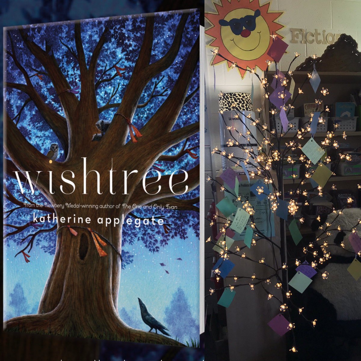 FDES fourth graders decorated our classroom tree with wishes to celebrate May Day and finishing reading our favorite (we voted!) book “WishTree” by Katherine Applegate. 📚