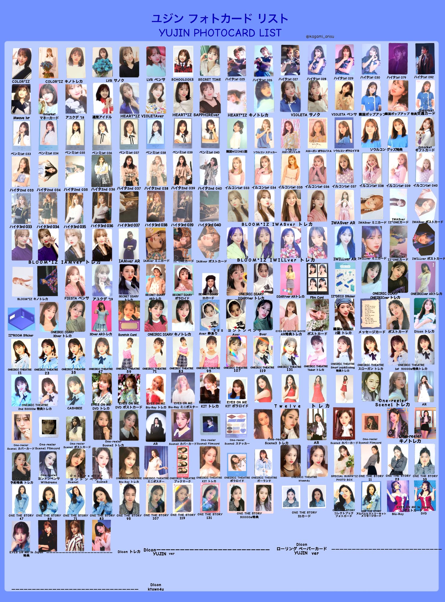 IZ*ONE アイズワン izone トレカ onereeler コンプセット - K-POP/アジア IZ*ONE アイズワン izone トレカ onereeler コンプセット - K-POP/アジア