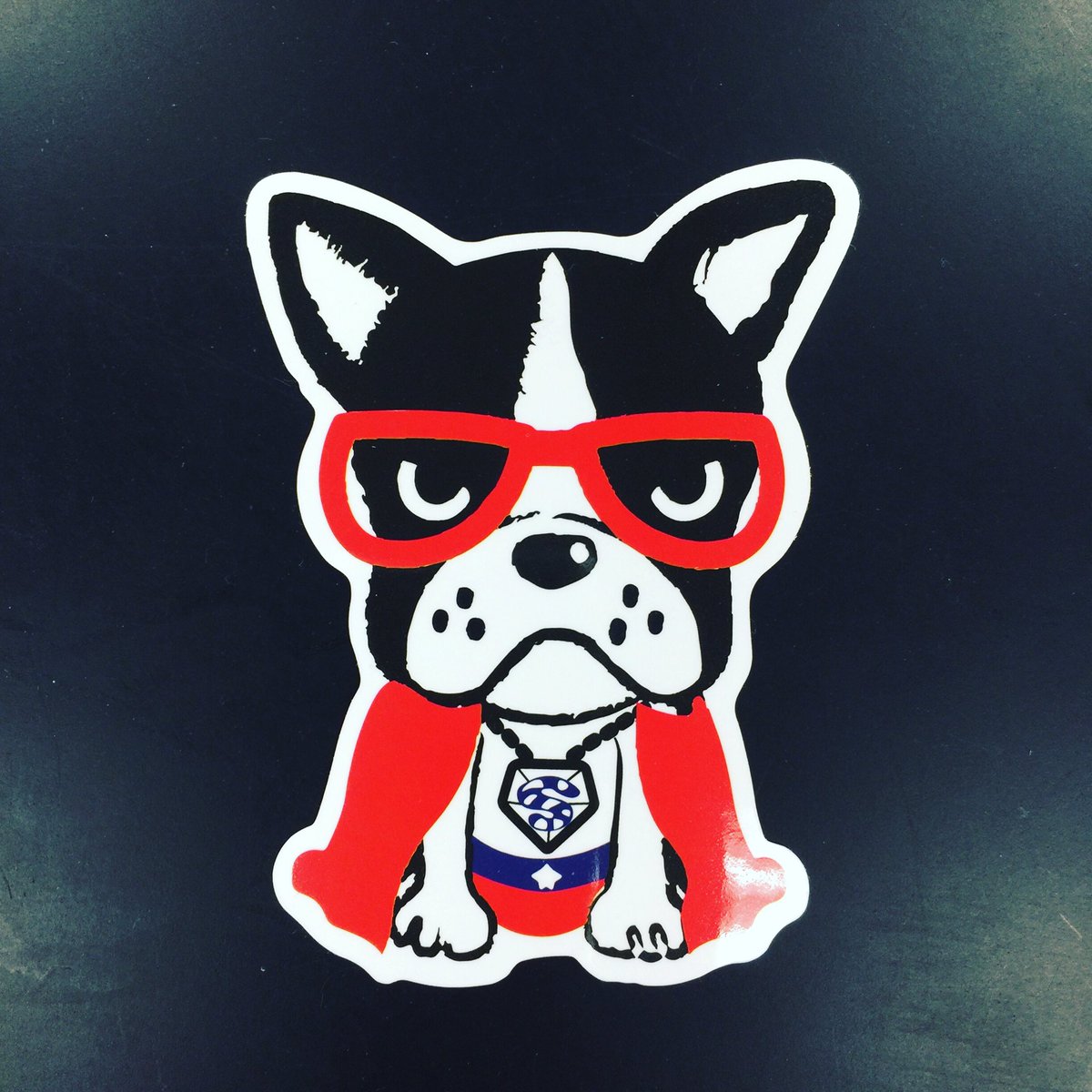 To #kickoff #teacherappreciationweek2021 someone <a href="/krcougars/">KRCougars_YB</a> gave out stickers to the teachers. Somebody gets me. 😁🐾❤️ #spiritanimal #bostonterrier #bostonterriers  #bostonterriersforever #bostonterriersofinstagram #thankateacher