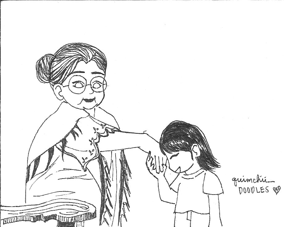 Maysia Day 4: Traditions 👵

I think my favorite Filipino tradition is the "mano" or "pagmamano". It is a "honoring gesture" or a sign of respect for older people. It's performed by taking an elder's hand and pressing it to our forehead. 

#artph #maysia #AAPIHeritageMonth 