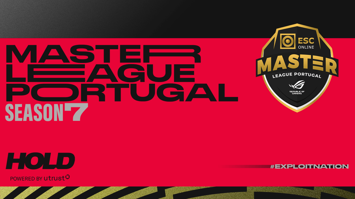 A nossa prestação na <a href="/MasterLeaguePT/">ESC Online Master League Portugal</a> começa hoje! 

Espero que estejam tão ansiosos com nós estamos!

#eXploitNation #HOLDThatWin