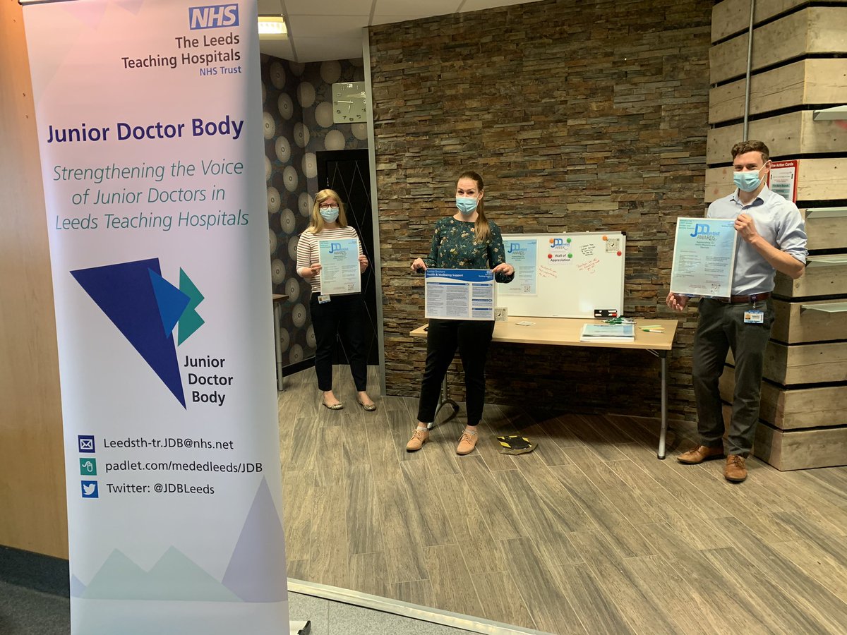 Suzie (@suziewelford) on Twitter photo Kicking off the celebrations of Junior Dr and Dentist Week at <a href="/LeedsHospitals/">Leeds Teaching Hospitals</a>
Come to drop off your messages of appreciation for Junior Drs and Dentists and nominate for the upcoming Awards!
See us in Gledhow Wing today until 3pm! <a href="/viggars2107/">Andy Viggars</a> <a href="/LouiseFlint6/">Louise Flint</a> <a href="/KatyMall/">Katy Mallender-Ward</a> <a href="/MikeyEwens/">Michael Ewens</a> Kicking off the celebrations of Junior Dr and Dentist Week at <a href="/LeedsHospitals/">Leeds Teaching Hospitals</a>
Come to drop off your messages of appreciation for Junior Drs and Dentists and nominate for the upcoming Awards!
See us in Gledhow Wing today until 3pm! <a href="/viggars2107/">Andy Viggars</a> <a href="/LouiseFlint6/">Louise Flint</a> <a href="/KatyMall/">Katy Mallender-Ward</a> <a href="/MikeyEwens/">Michael Ewens</a>