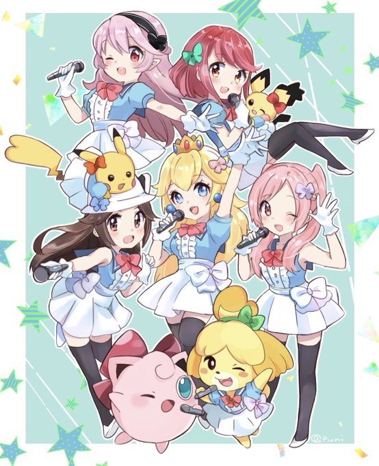 スマブラガールズのtwitterイラスト検索結果