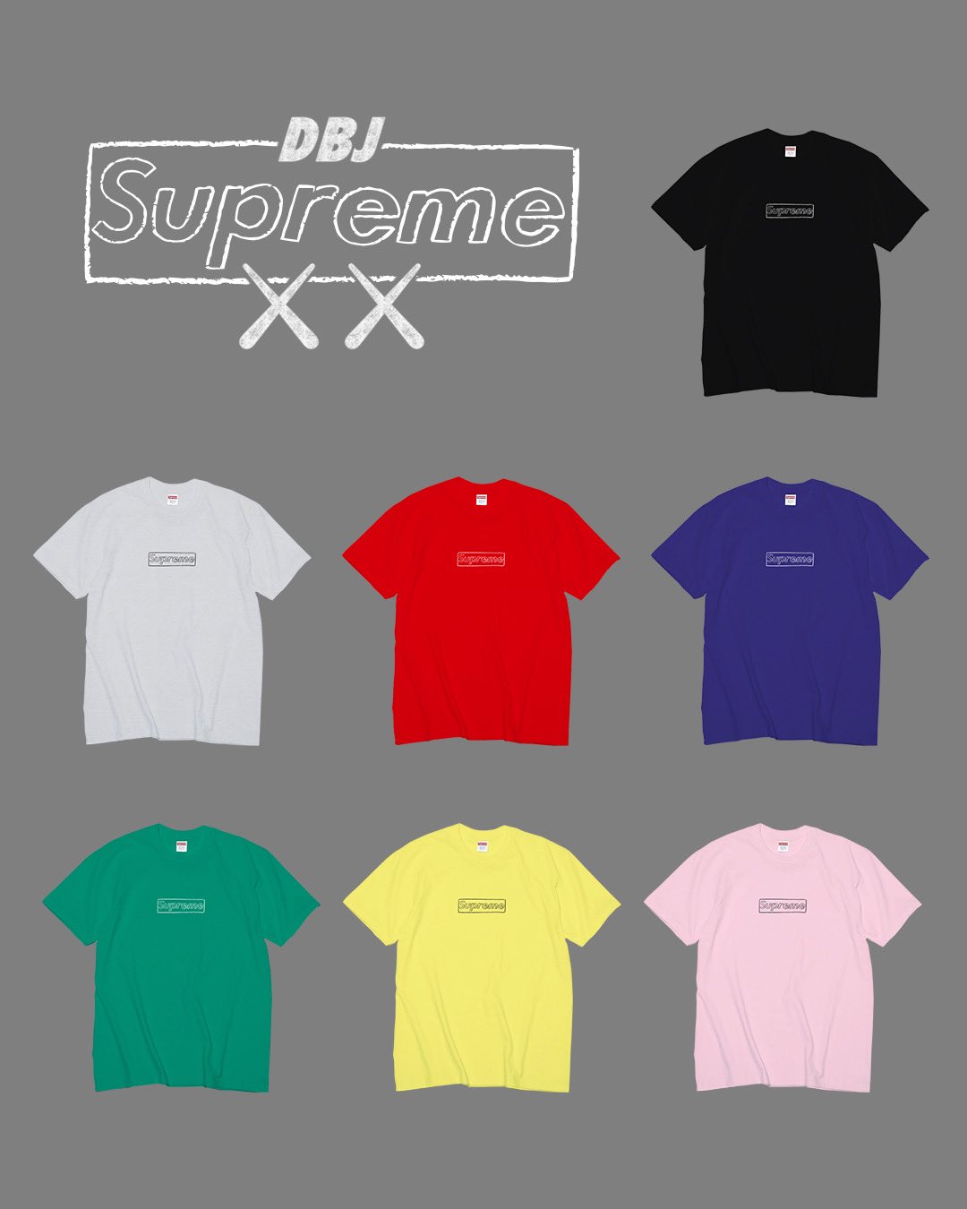 DropsByJay on X: Supreme x Louis Vuitton Box Logo Tee May Be A