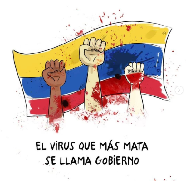 peterherondale's tweet photo. DUQUE, PARE O RENUNCIE #SOSColombia ! https://t.co/XBkSLhHAv4