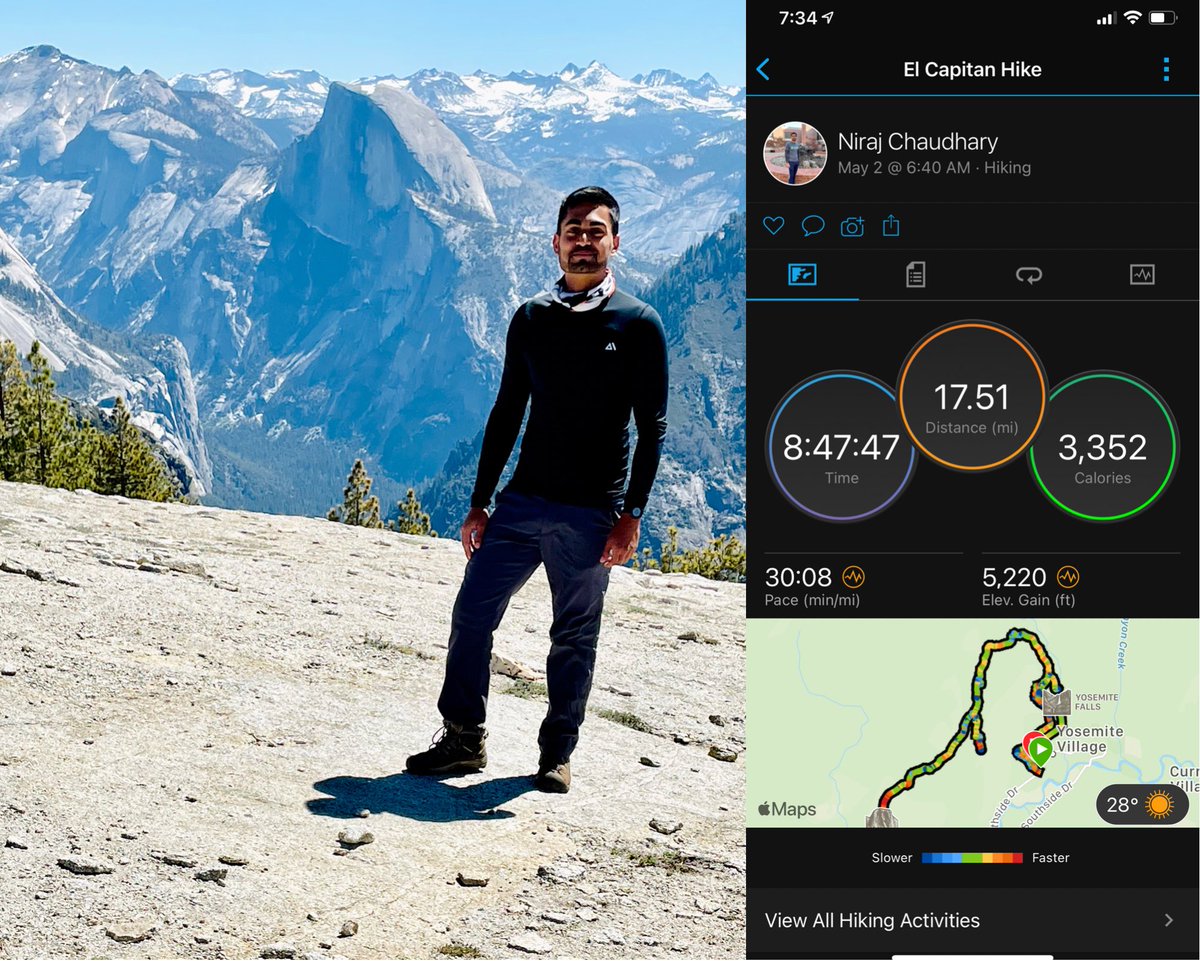 It is not the mountain we conquer, but ourselves - #SirEdmundHillary. 

Standing on top of #ElCapitan, one of the most iconic rock formation in the world. #yosemite