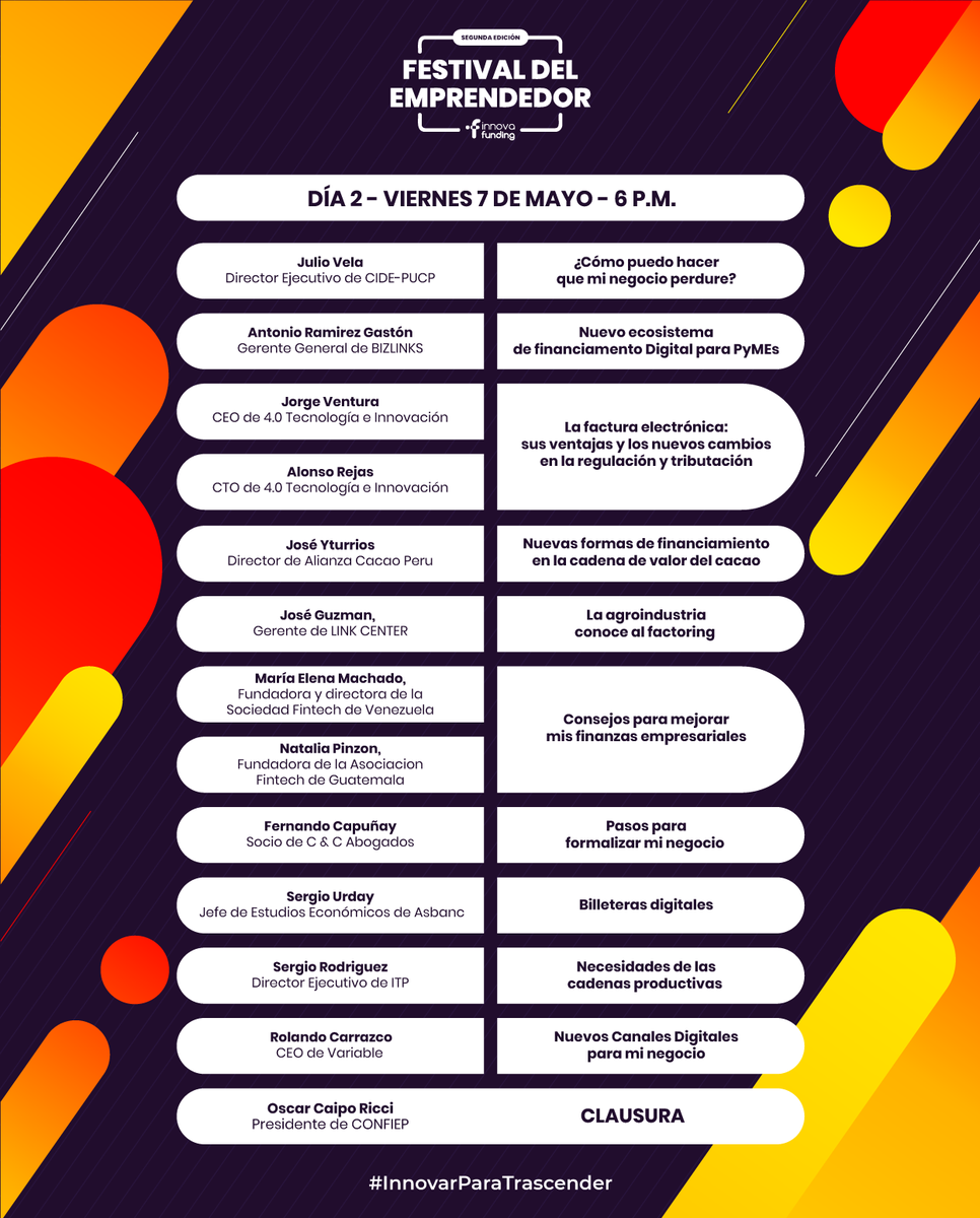 innovafunding's tweet photo. ¡La 2da edición del Festival del Emprendedor 2021 llega para todos los empresarios!

Inscríbete sin costo aquí https://t.co/lBKkwTwwRS 

#FDE2021 #CreciendoATuLado #Pymesunidas #EmprendedorExitoso https://t.co/VMrF6eqtM1