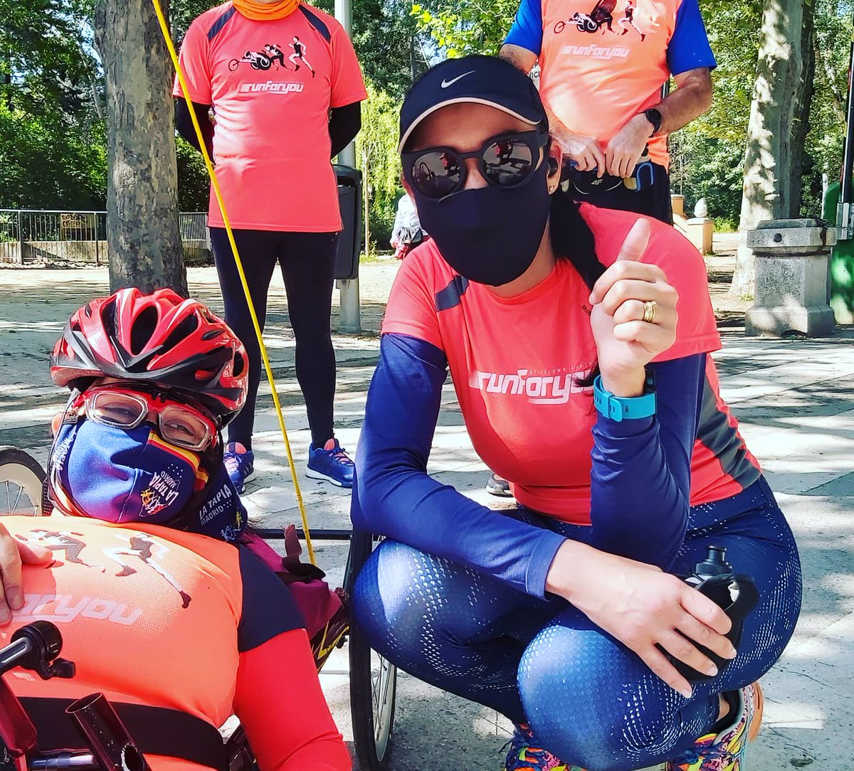 alfonsorqr's tweet photo. Un objetivo. Una silla de atletismo adaptado a disposición de cualquier persona con discapacidad que quiera conocer el atletismo.

Gracias @auto_centerm #rumbonorte por vuestra ayuda

@RunForYouAtAd #runforyou https://t.co/JoJpRMqPfz