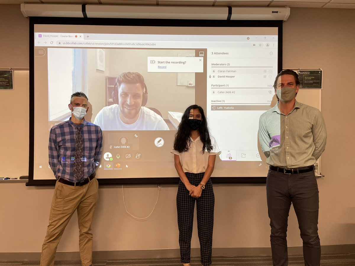 Congratulations to <a href="/aleksa_guerra/">A-lek-sa, M.S.</a> for successfully defending her master’s thesis <a href="/JacksonvilleU/">Jacksonville University</a>! Also, a huge thank you to Dr Jeff Wight and Dr @CiaranFairman for serving on the committee!