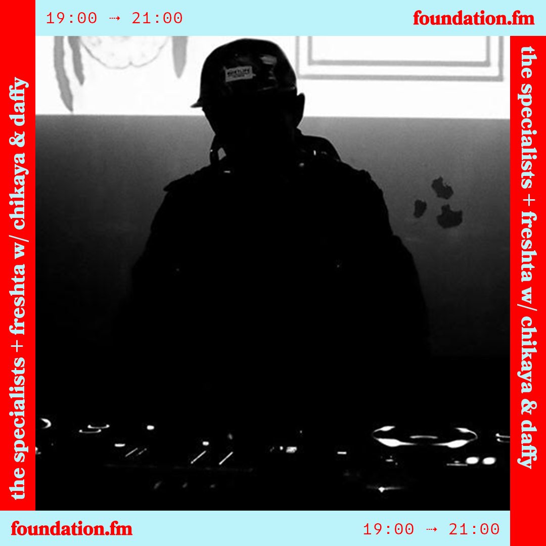 7PM on <a href="/foundation_fm/">foundation.fm</a> w @chikayaworld + <a href="/daffymusic/">Daffy</a> 📡 and myself mixing new music from <a href="/dom877/">Dom 877 Records</a> <a href="/LOGAN_OLM/">LOGAN</a> <a href="/secretagentgel/">Secret Agent Gel</a>  ++ 
foundation.fm