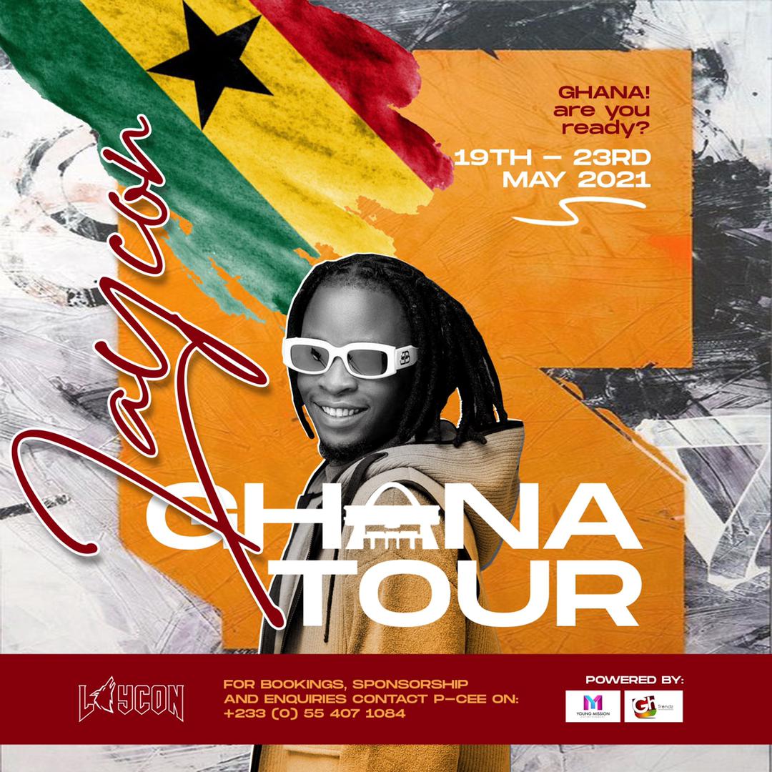 @itsLaycon is coming to Ghana 

 #layconinghana #iconsghana #fiercenation #Accra #ghana #shallwebegin