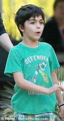 no thoughts just megan fox stealing her son’s shirts to wear as crop tops