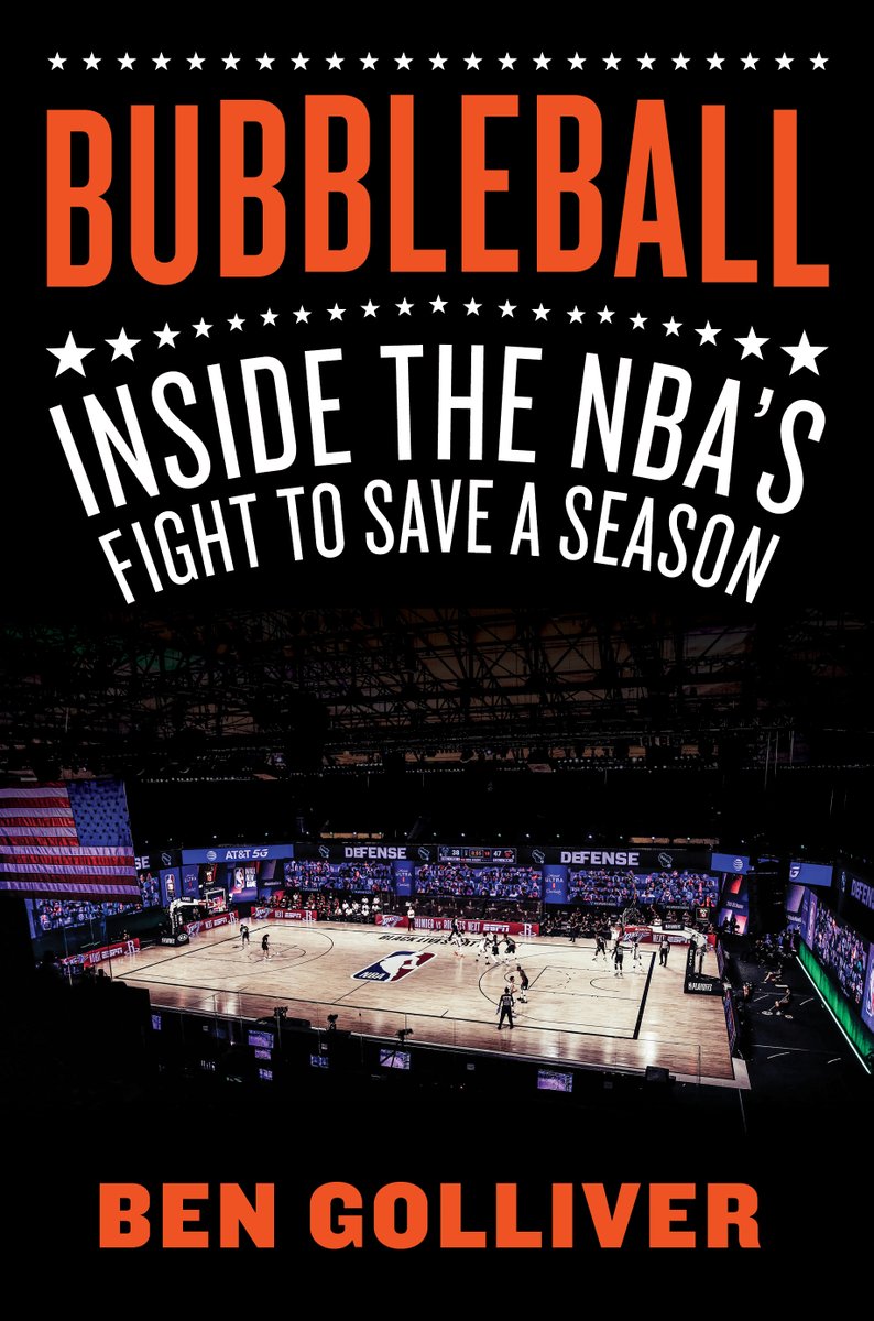 BenGolliver's tweet image. RELEASE DAY: My first book "Bubbleball: Inside The NBA's Fight To Save A Season" is officially in stores now. Thanks to @washingtonpost @EditorStoltz @ABRAMSbooks Tim Wojcik @LGRLiterary amzn.to/3ee8mRX