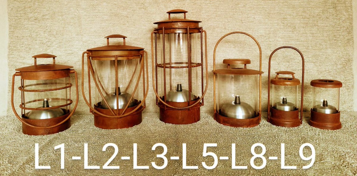 Laterns. Weather proof! Different finishes, Solar, parts and special lantern oil + citronella oil available 
Whatsapp 0823163230