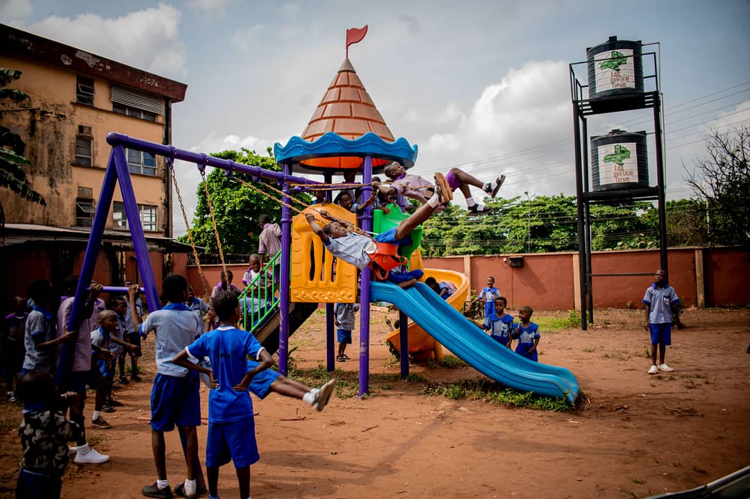 For EdoBEST, a globally competitive quality education won't be completely actualised if the learning environment is not safe and condusive for the children.
Children learn better in a fun, healthy and motivating environment.

#EdoBEST3rdAnniversary