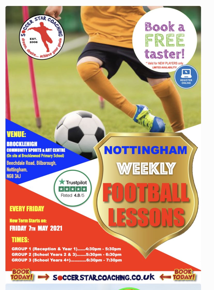 Football Fundraiser - Soccer Star Coaching