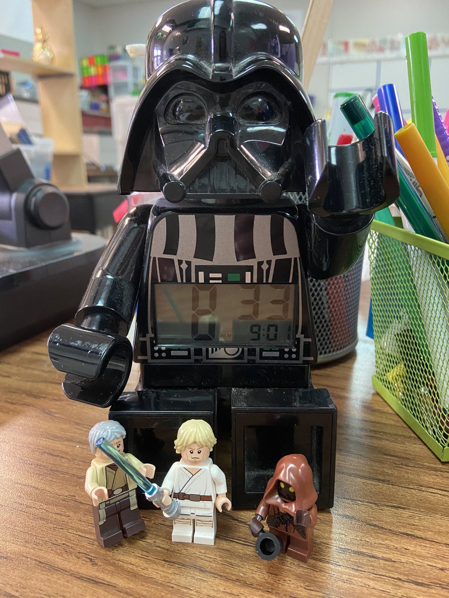 Teaching virtual with a little help from my friends!! May the 4th be with you!