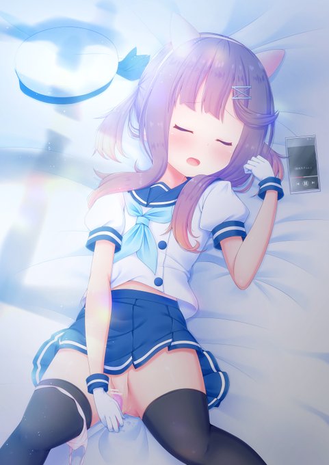 催眠オナニーする対馬ちゃん(お題)猫耳ヘッドホンなのは趣味です 