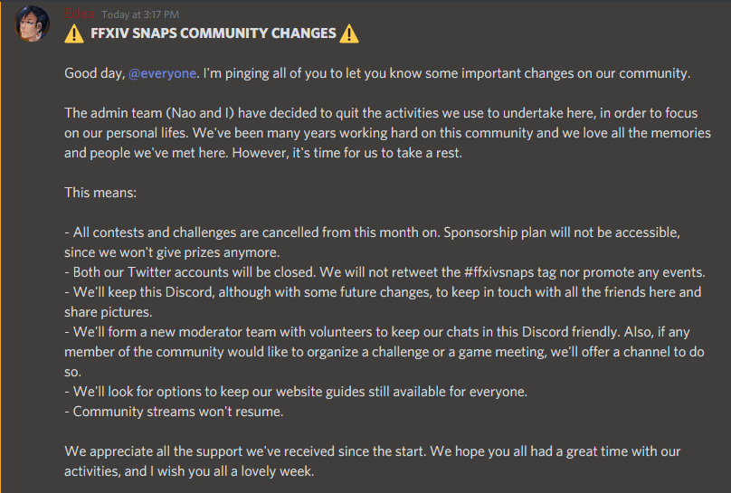 FFXIVSnaps Info tweet media