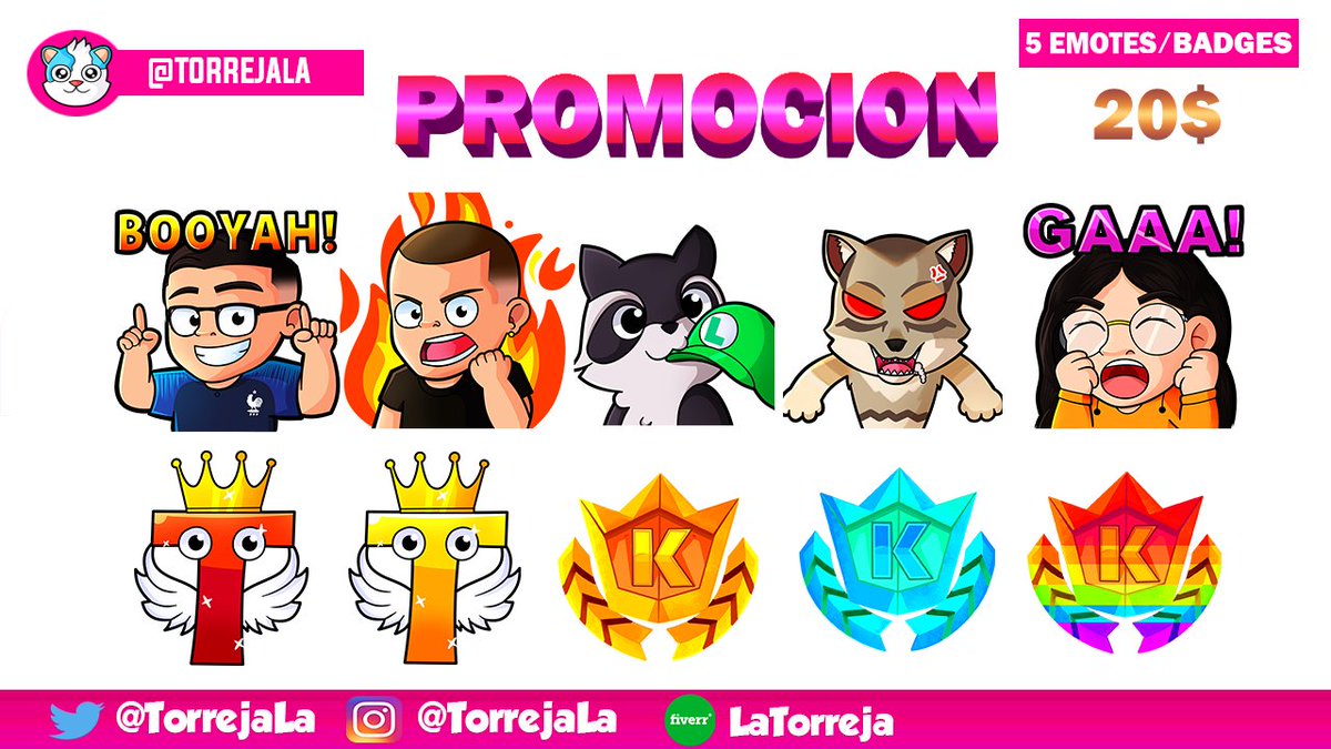 LaTorreja✨ ✏️Emote Artist tweet media