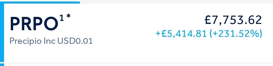 CoachDebs_spa's tweet photo. THANK YOU MARKET. NEXTTTTT
Solddddd. SpA Alerts 🚀🚀🚀🚀
PRECIPIO #PRPO https://t.co/xMLM1W8QVN