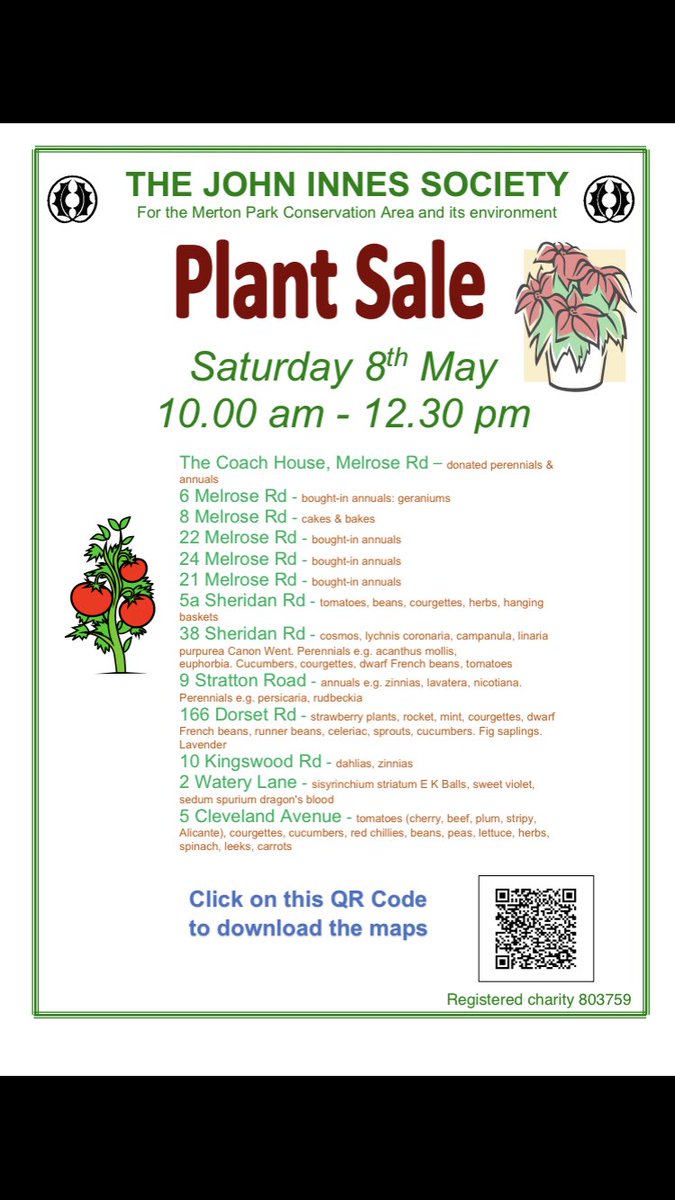 John Innes Society tweet media