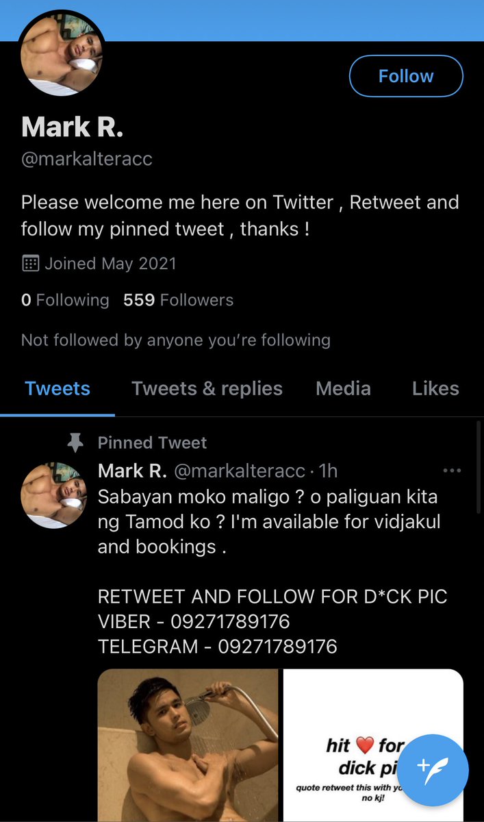 HELP, please report this account!!! @markalteracc 🤌🏽😒