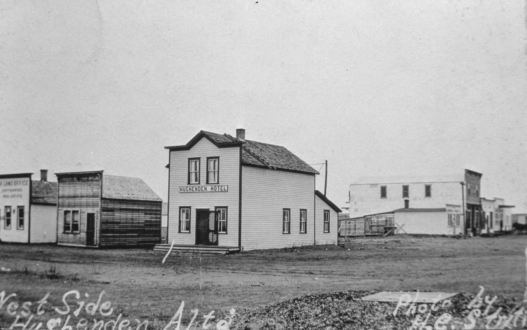 Provincial Archives of Alberta on Twitter "Exterior of Hughenden Hotel