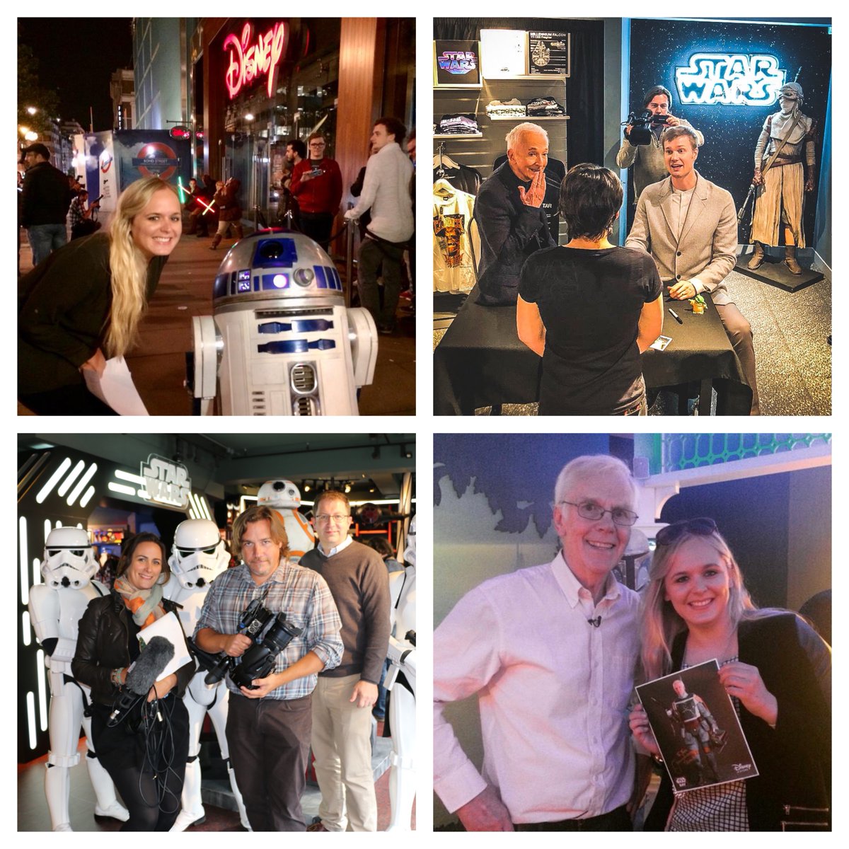 It's that one day of the year folks! Nope - not flying ant day. The other one. #MayThe4thBeWithYou #workingwiththelegends '#happystarwarsday