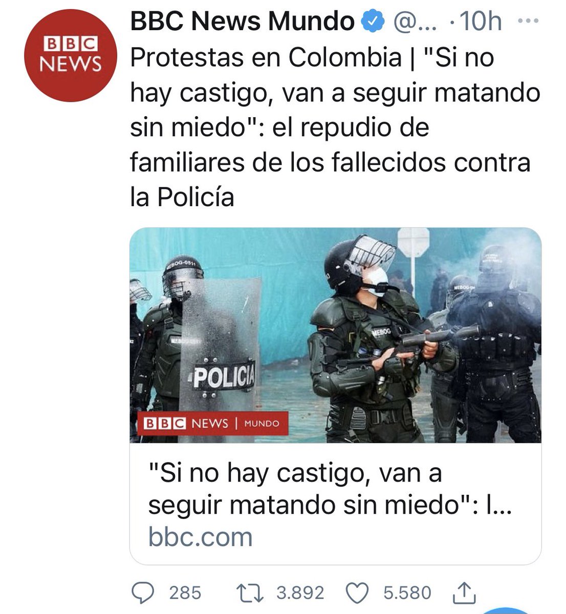Gustavo Bolívar tweet media