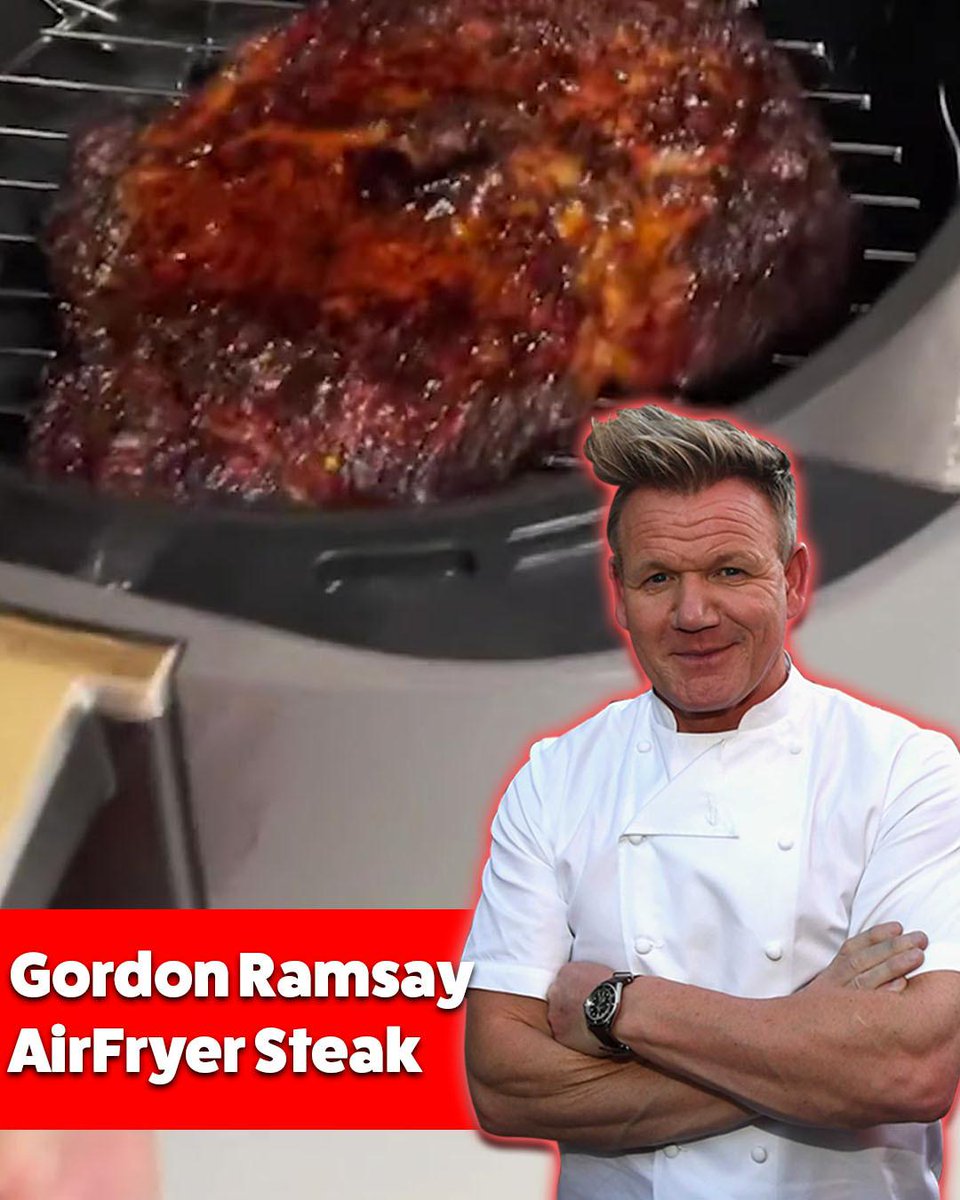 RT @buzzfeednifty: We Tried Gordon Ramsay's AirFryer Steak https://t.co/THCc4ONzz4